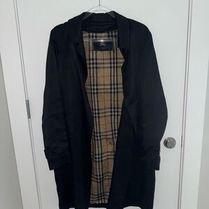 Burberry Black Trench Coat